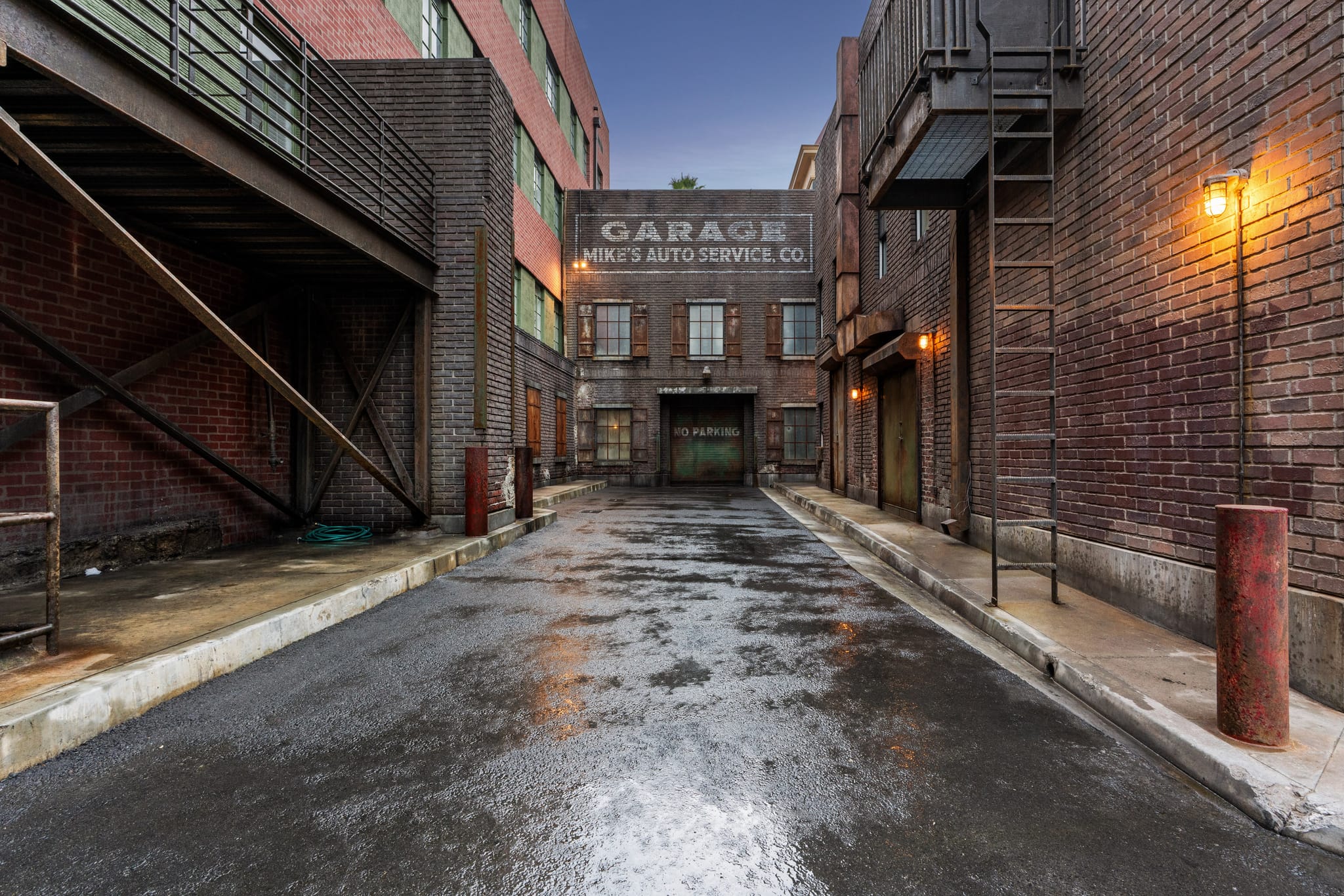 NY Street Alley FOX Studio Lot